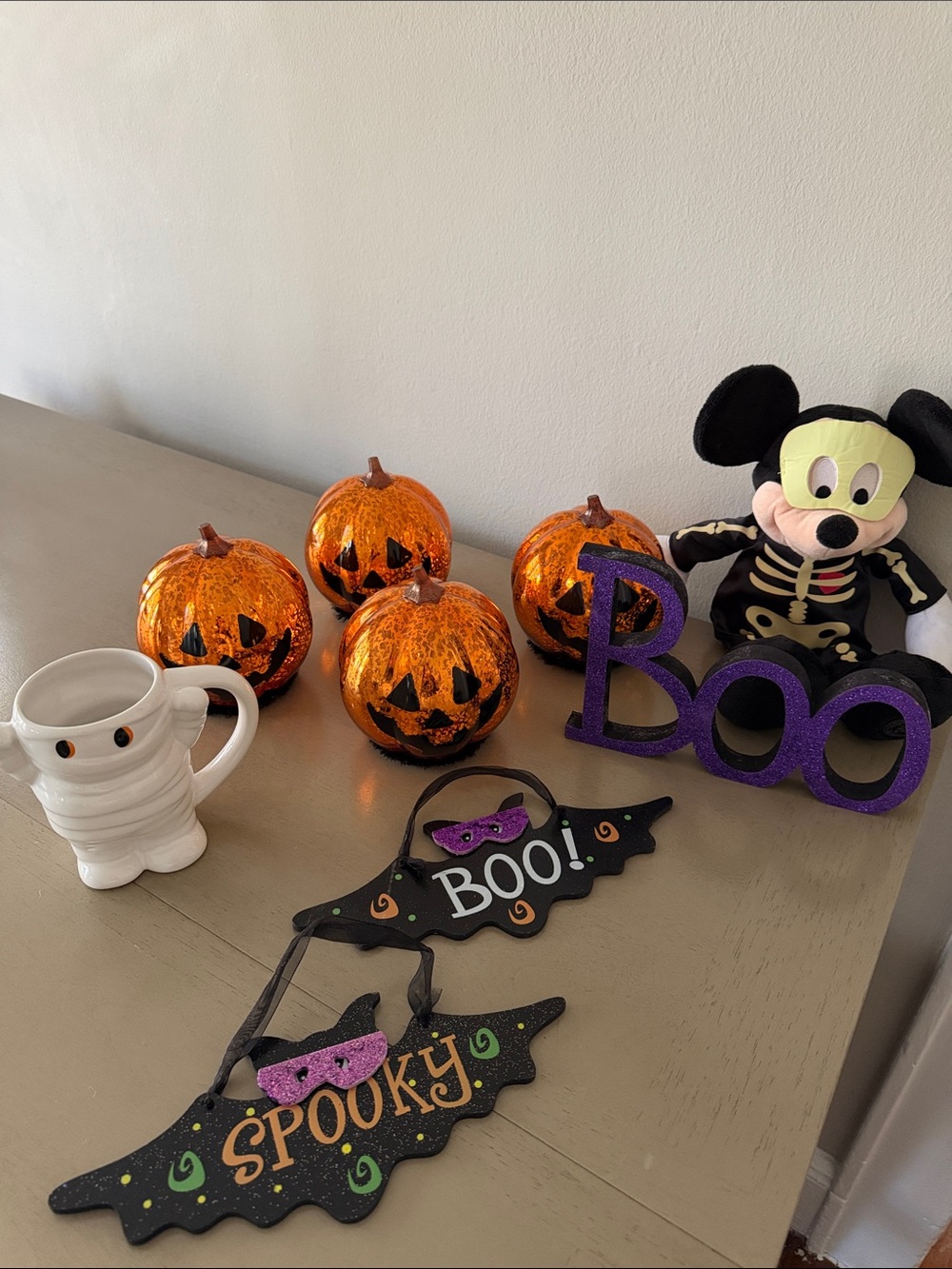 Halloween Pumpkin & Decor Bundle in Orange and Black